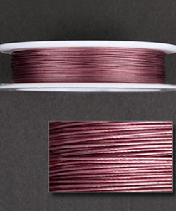 3 Rolls 24 ft Tiger Tail Beading Wire Pink Burgundy and Silver Tiger T –  Smileyboy Beads
